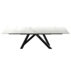 Mesa de Jantar Extensível até 278 cm em Laminam Made in Italy - Settimmio Viadurini