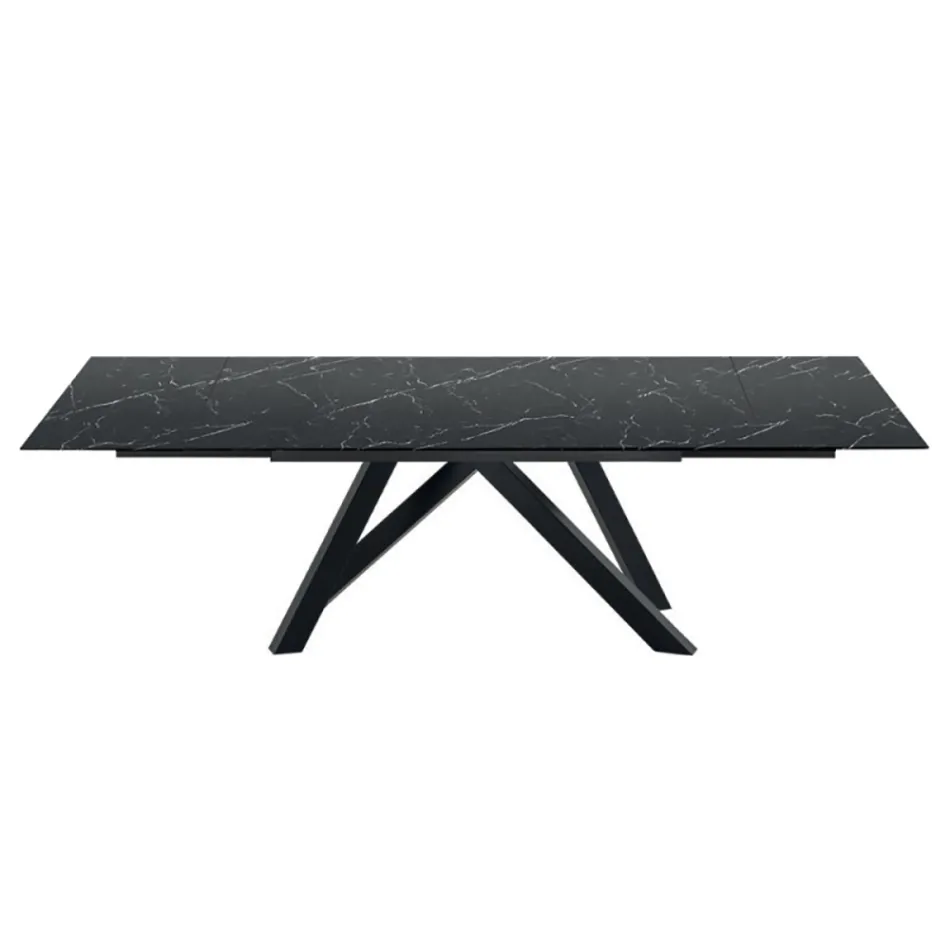 Mesa de Jantar Extensível até 278 cm em Laminam Made in Italy - Settimmio Viadurini