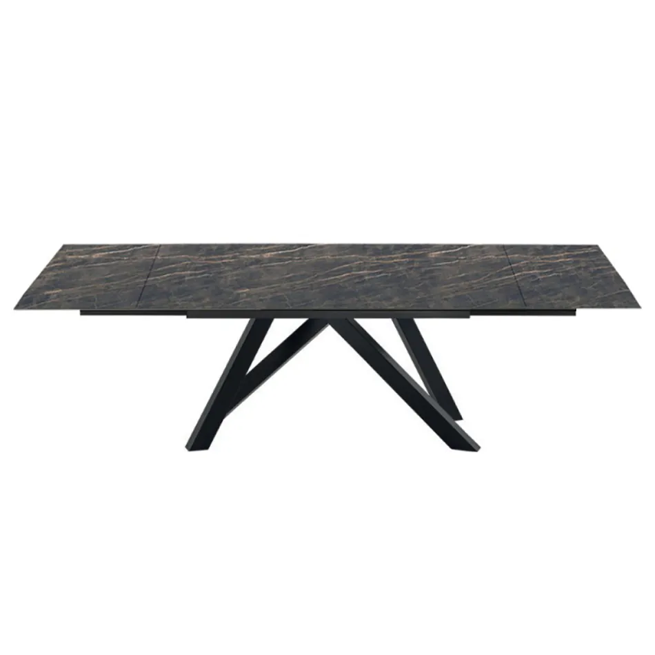 Mesa de Jantar Extensível até 278 cm em Laminam Made in Italy - Settimmio Viadurini