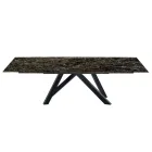 Mesa de Jantar Extensível até 278 cm em Laminam Made in Italy - Settimmio Viadurini