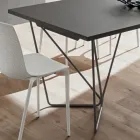 Mesa de jantar extensível até 280 cm em Fenix Made in Italy - Eolo Viadurini