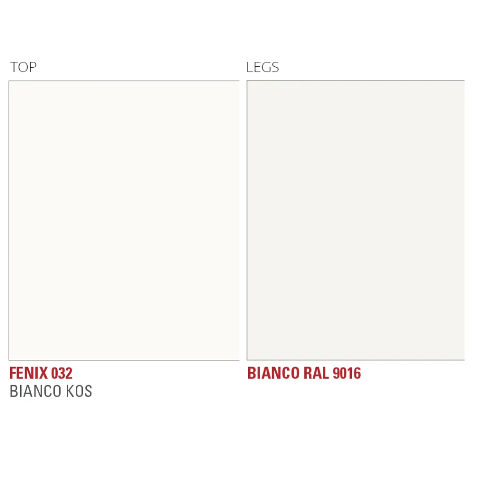 Mesa de jantar extensível até 280 cm em Fenix Made in Italy - Eolo Viadurini