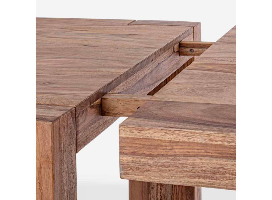 Homemotion Wood - Bruce Mesa de Jantar Extensível Até 295 cm Viadurini