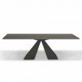 Mesa de Jantar Extensível Até 300 cm em Fenix Fabricado na Itália - Dalmata