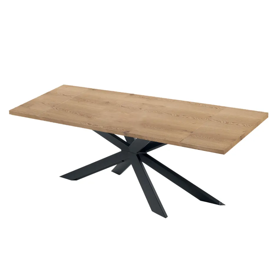 Mesa de Jantar Extensível até 300 cm em Laminado Made in Italy - Grotta Viadurini