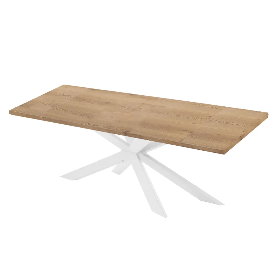 Mesa de Jantar Extensível até 300 cm em Laminado Made in Italy - Grotta Viadurini