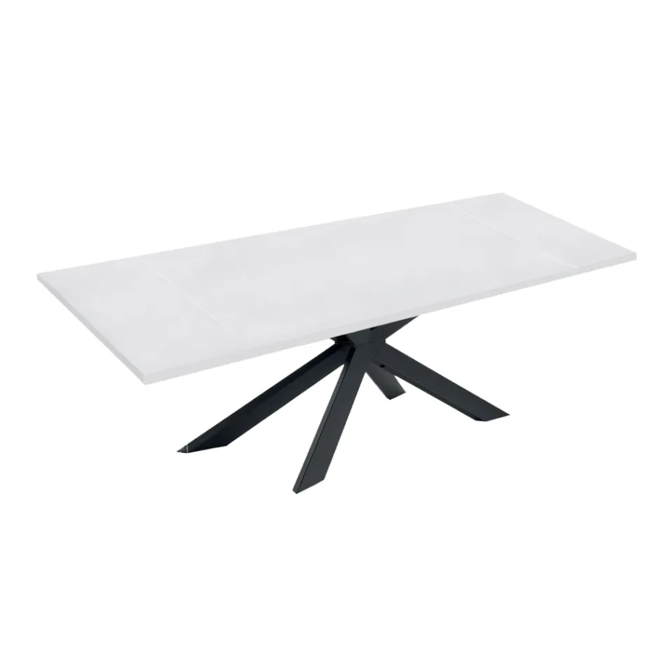 Mesa de Jantar Extensível até 300 cm em Laminado Made in Italy - Grotta Viadurini