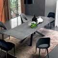 Mesa de Jantar Extensível Até 300 cm em Laminado Fabricado na Itália - Settimmio