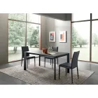 Mesa Extensível de Jantar Até 310 cm em Cerâmica Made in Italy - Pitagora Viadurini