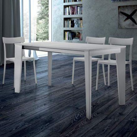 Mesa de jantar extensível até 310 cm em melamina Fabricado na Itália - Anos Setenta Viadurini
