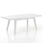 Mesa de Jantar Extensível Até 315 cm em Mdf e Madeira Maciça - Paolo Viadurini