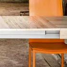 Oky moderna mesa de jantar extensível até 320 cm Viadurini