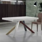 Mesa de Jantar Extensível até 450cm em Laminado Made in Italy - Salentino Viadurini