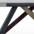 Mesa de Jantar Extensível até 450cm em Laminado Made in Italy - Salentino Viadurini