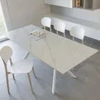 Mesa de Jantar Extensível em Diferentes Acabamentos - Shaila Viadurini