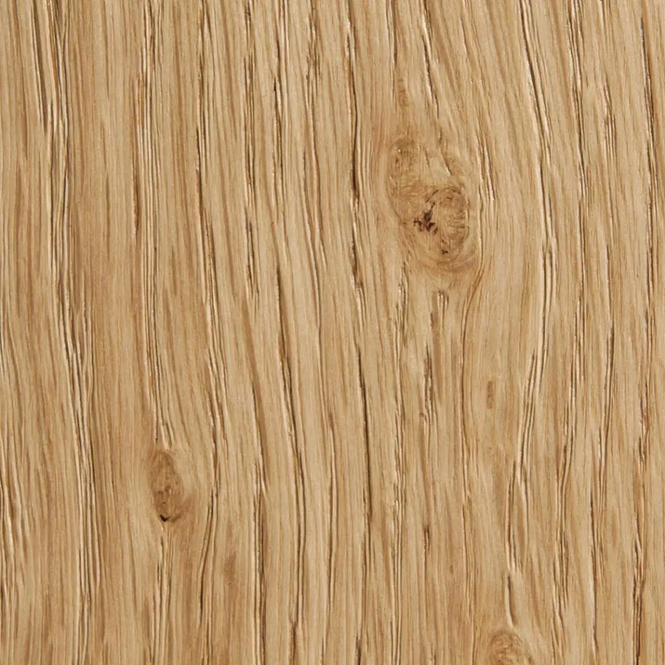 Mesa de Jantar Extensível em Folheado de Madeira Vários Acabamentos - Gerry Viadurini