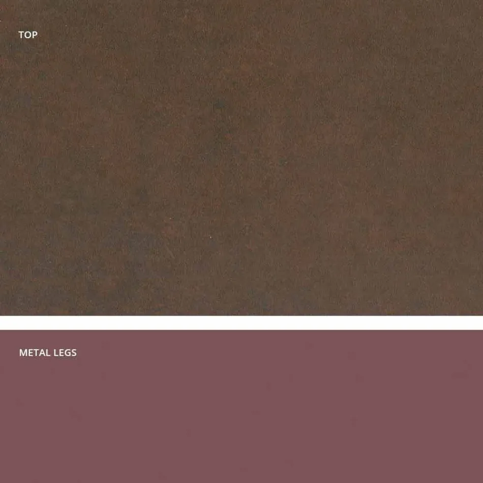 Mesa de jantar extensível de vidro cerâmico feita na Itália, Wilmer Viadurini