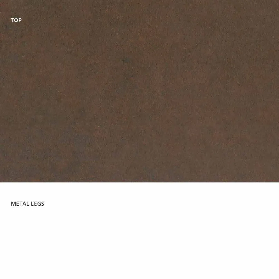 Mesa de jantar extensível de vidro cerâmico feita na Itália, Wilmer Viadurini