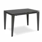 Mesa de jantar extensível em vitrocerâmica, 120 / 170xP80 cm, Bino Viadurini