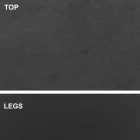 Mesa de Jantar com Tampo em Barril em Laminado HPL Fabricado na Itália - Settimmio Viadurini