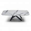 Mesa de Jantar com Tampo em Precious Made in Italy Hypermarble - Settimmio