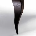 Mesa de jantar design de luxo em madeira maciça, feita na Itália, Filo Viadurini