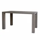 Mesa de jantar design moderno em carvalho maciço, L160xP90cm, Loran Viadurini