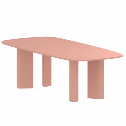 Mesa de Jantar Design em Barro Made in Italy - Bonaldo Geometric Table Viadurini