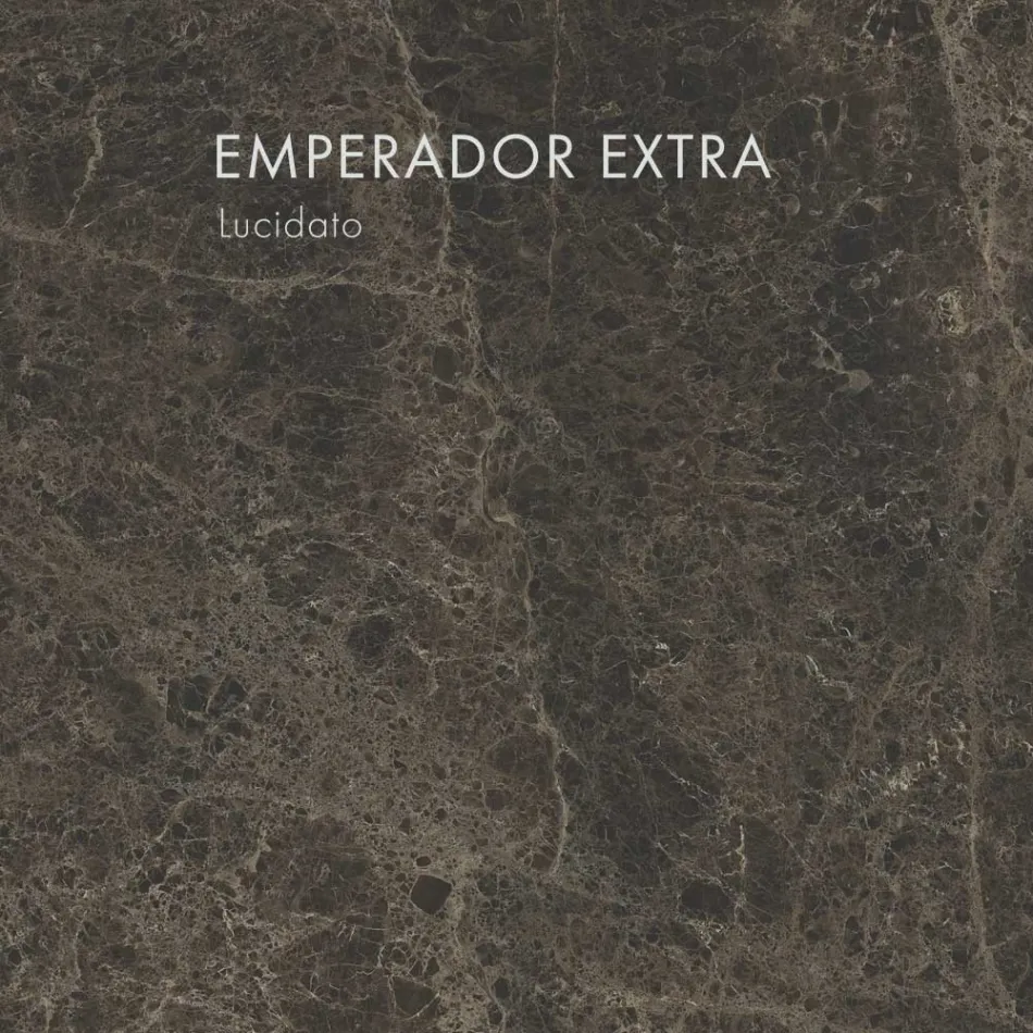 Mesa de jantar em grés porcelânico e metal made in Italy - Emilio Viadurini