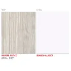 Mesa de jantar HPL com base de metal fabricada na Itália, preciosa - Carlino Viadurini