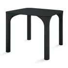 Mesa de Jantar Hpl com Pés de Polietileno Made in Italy - Glen Viadurini