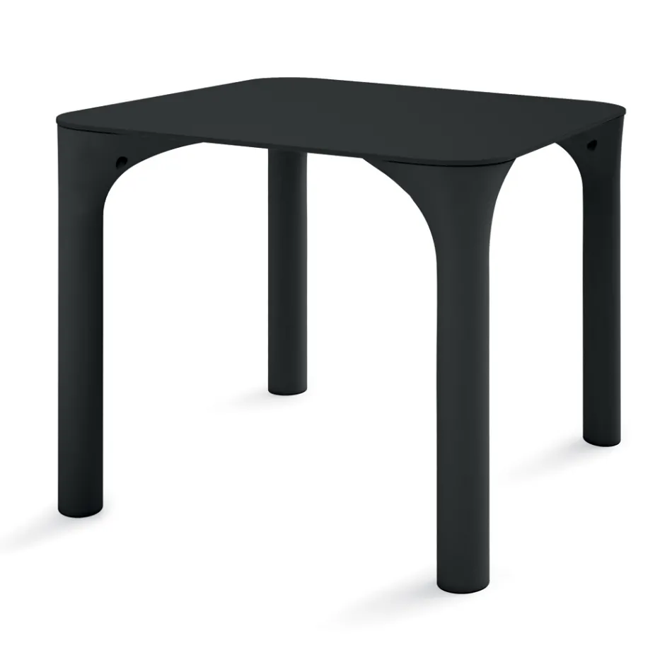 Mesa de Jantar Hpl com Pés de Polietileno Made in Italy - Glen Viadurini