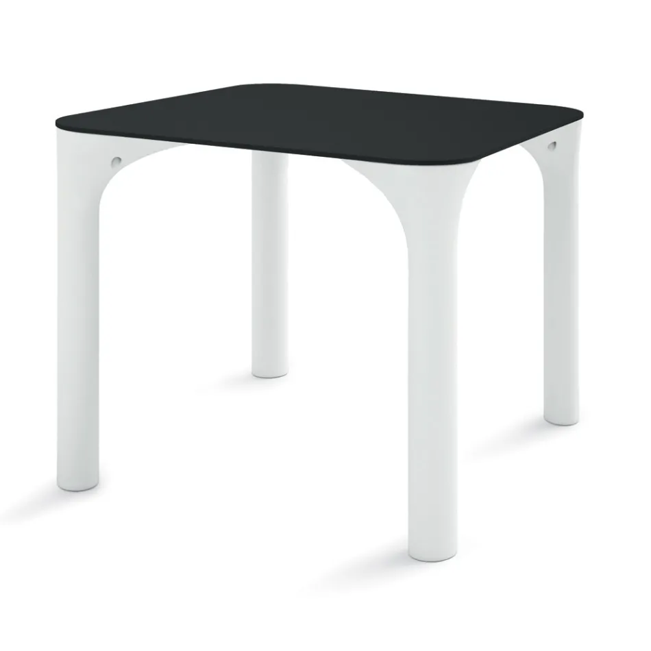 Mesa de Jantar Hpl com Pés de Polietileno Made in Italy - Glen Viadurini