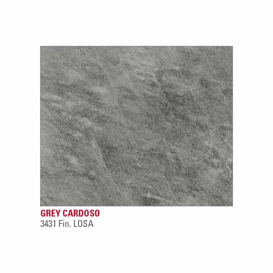 Mesa de Jantar em Hpl Marble Effect e Lacquered Metal Made in Italy - Júpiter Viadurini