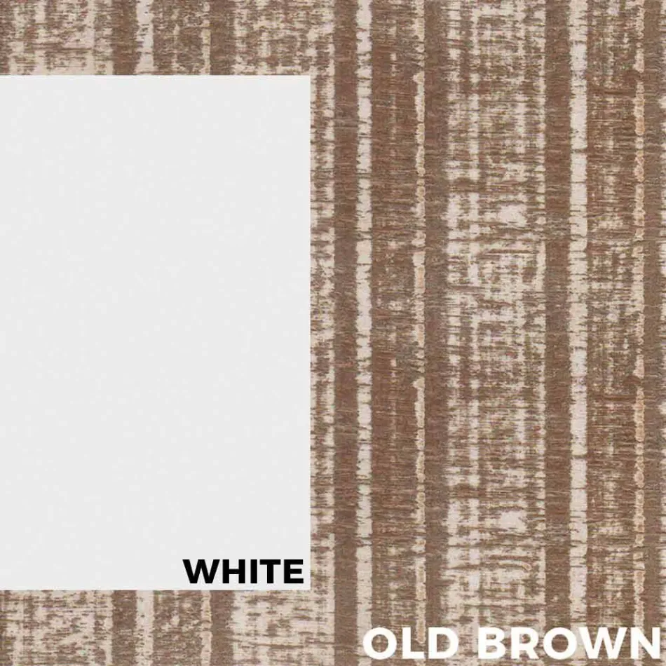 Mesa de jantar de madeira e alumínio para exterior de design moderno - Ganges Viadurini