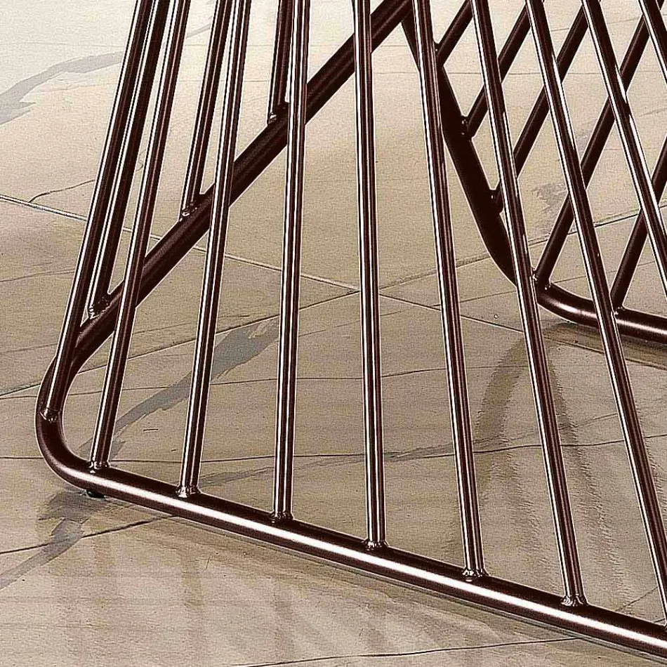 Mesa de jantar em madeira maciça moderna feita na Itália, Mitia Viadurini