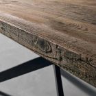 Moderna mesa de jantar em madeira maciça made in Italy Oncino Viadurini