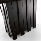 Mdf design mesa de jantar de madeira feita na Itália, Egisto Viadurini