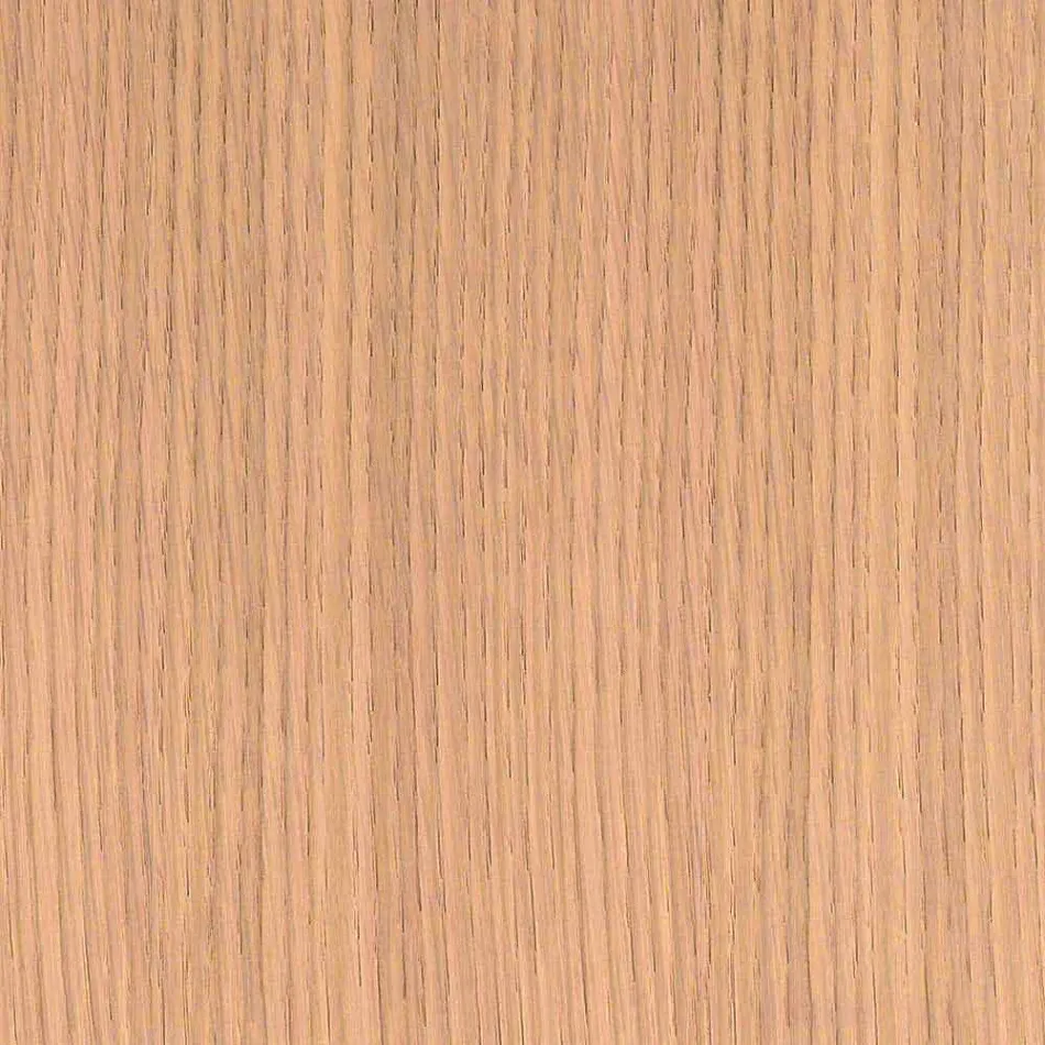 Mesa de jantar moderna em carvalho atado e vidro fabricado na Itália - Sibillo Viadurini