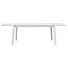 Mesa de jantar extensível para exterior até 240 cm em alumínio - Levanto Viadurini