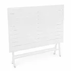 Mesa de Jantar Externa em Alumínio com Estrutura Dobrável - Hunt Viadurini