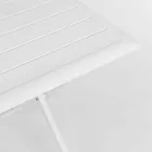 Mesa de Jantar Externa em Alumínio com Estrutura Dobrável - Hunt Viadurini