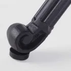 Mesa de jantar externa em alumínio pintado de branco ou antracite - Rápido Viadurini