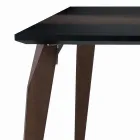 Tampo de mesa de jantar em Mdf com inserção superior Made in Italy - Abisso Viadurini