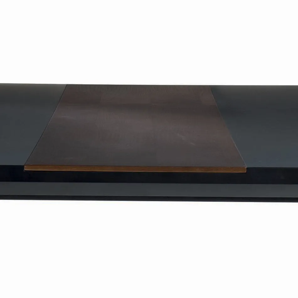 Tampo de mesa de jantar em Mdf com inserção superior Made in Italy - Abisso Viadurini