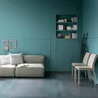 Mesa de Jantar Dobrável Moderna em Madeira e Metal Made in Italy - Menelao Viadurini