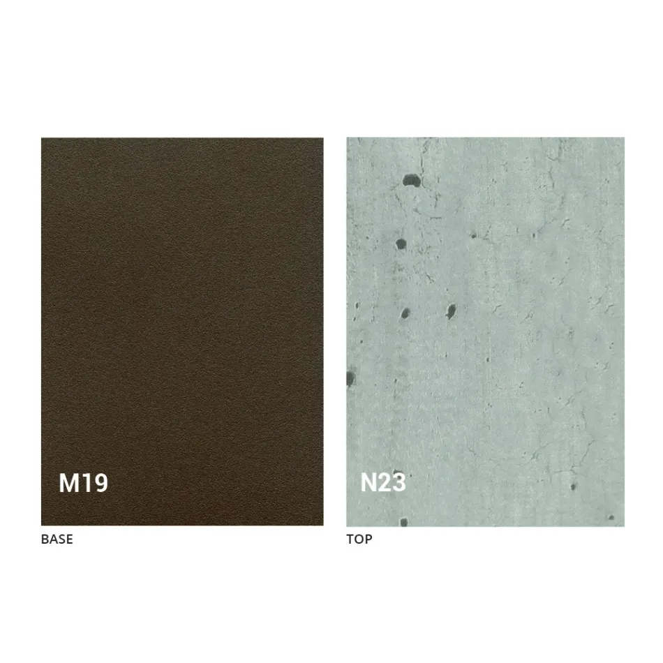 Mesa de Jantar Dobrável Moderna em Madeira e Metal Made in Italy - Menelao Viadurini