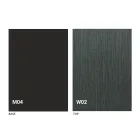 Mesa de jantar extensível redonda com tampo de madeira Made in Italy - Crodino Viadurini