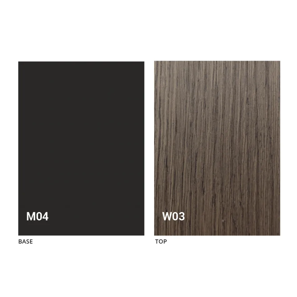 Mesa de jantar extensível redonda com tampo de madeira Made in Italy - Crodino Viadurini