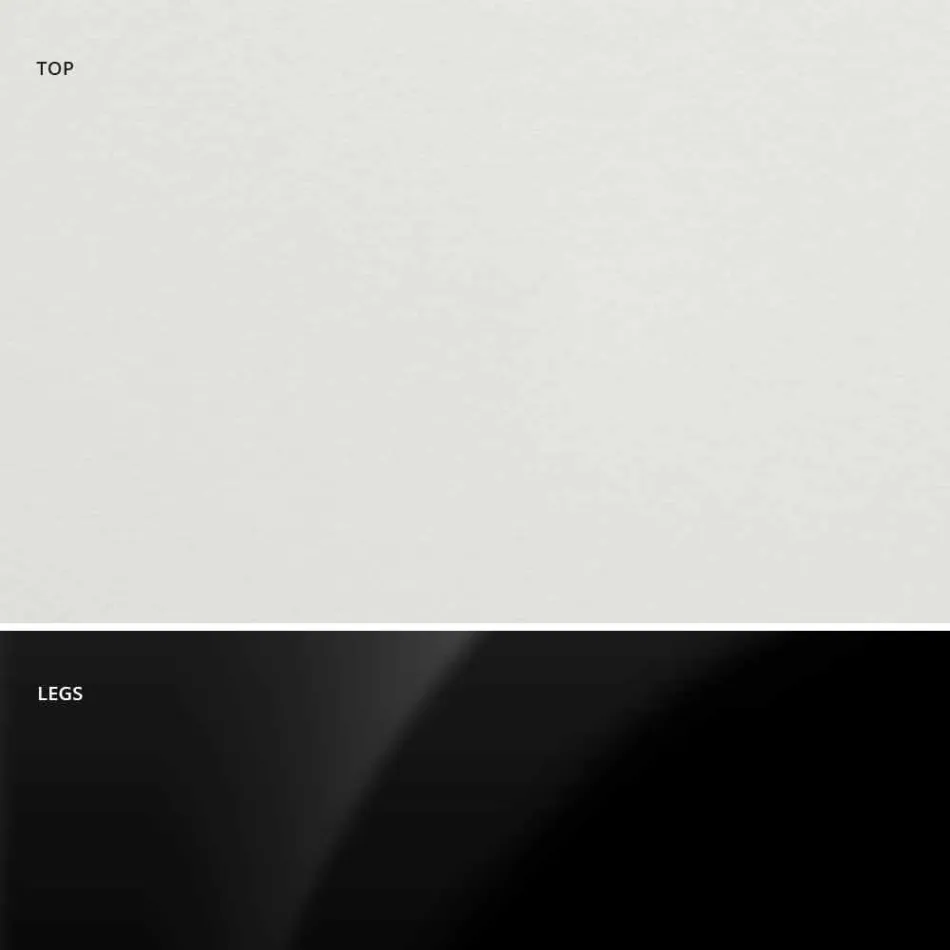 Mesa de Jantar Redonda com Tampo Laminado Made in Italy – Dólares Viadurini